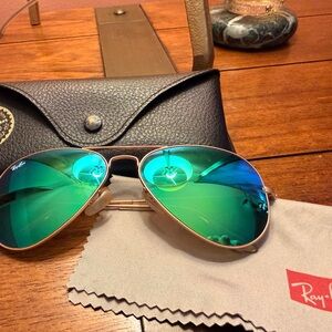 Ray-Ban Blue Aviator Sunglasses